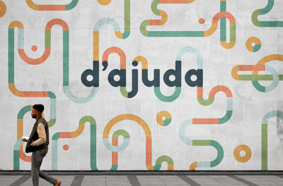 d’ajuda – Identidade visual