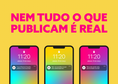 Nem tudo o que publicam é real